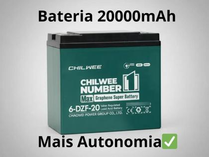 Imagem de Triciclo Elétrico S300 Cadeira MODELO 2026 Bicicleta 800W Dois Assentos Cadeiras Marcha a Ré - VEG