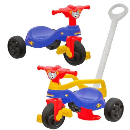 Imagem de Triciclo Fast com Empurrador - Pais & Filhos