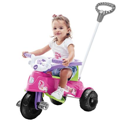 Imagem de Triciclo Infantil 2 em 1 Tatetico Rosa - Calesita 939