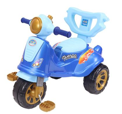 Imagem de Triciclo Infantil Avespa Wheels Azul Com Empurrador Maral