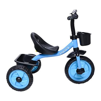 Imagem de Triciclo Infantil Azul com Cestinha e Buzina - Zippy Toys