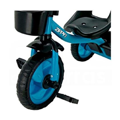 Triciclo infantil com duas cestinhas até 25 kg 762 zippy toys