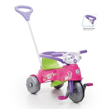 Imagem de Triciclo infantil com empurrador e protetor 1-3 anos ta te tico calesita