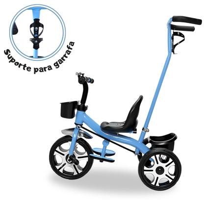 Imagem de Triciclo Infantil Haste Empurrar Suporte para os Pés