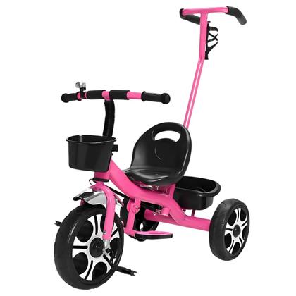 Imagem de Triciclo Infantil Haste Empurrar Suporte para os Pés
