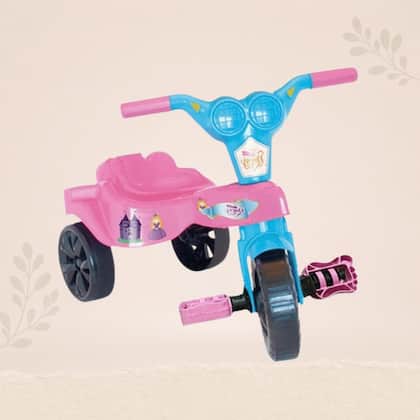 Imagem de Triciclo Infantil Kepler para Meninos e Meninas com Pedais