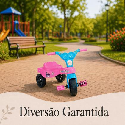 Imagem de Triciclo Infantil Kepler para Meninos e Meninas com Pedais