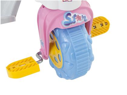 Triciclo Infantil Magic Toys com Empurrador - Unicórnios Tico-Tico Uni Star Haste Removível Imagem de Triciclo Infantil Magic Toys com Empurrador
