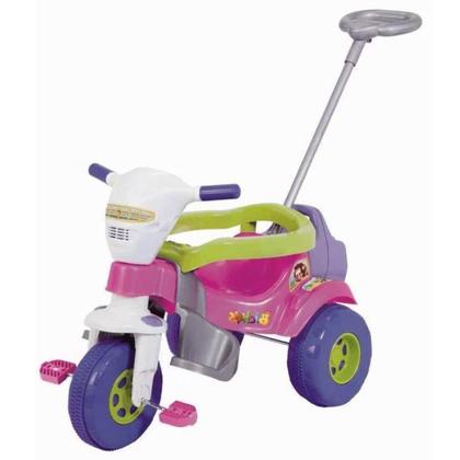 Imagem de Triciclo Infantil Magic Toys Motoca Tico Tico Bichos Com Som