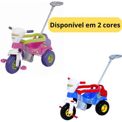 Imagem de Triciclo Infantil Magic Toys Motoca Tico Tico Bichos Com Som