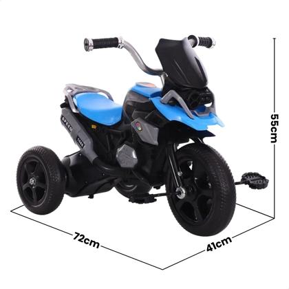 Imagem de Triciclo Infantil Passeio com Pedal 3 Rodas Brinquedo com Música e Som