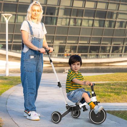 Imagem de Triciclo infantil XJD 6 em 1 para 1-4 anos com alça branca