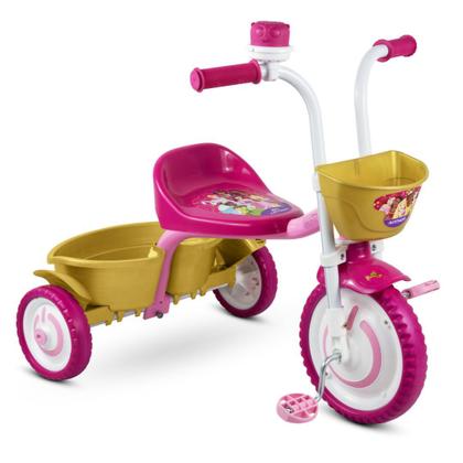 Imagem de Triciclo Motoca Infantil Menina Princesas Disney - Nathor