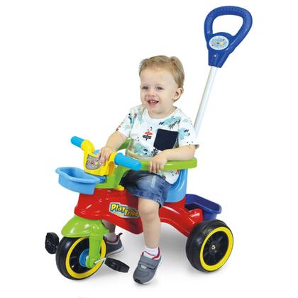 Imagem de Triciclo play trike colorido - maral 3112
