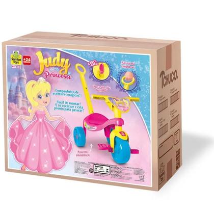 Imagem de Triciclo Tchuco Judy Princesa com Haste Samba Toys