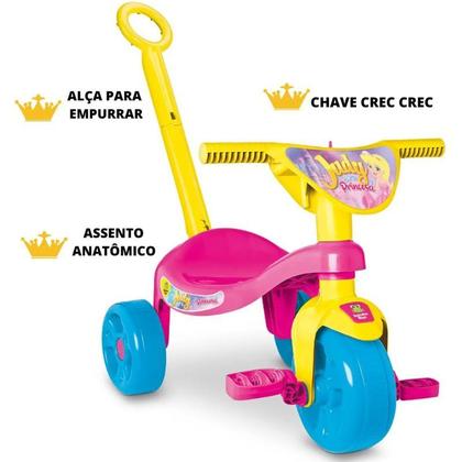 Imagem de Triciclo Tchuco Judy Princesa com Haste Samba Toys