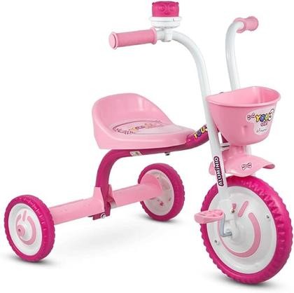 Imagem de Triciclo Tico Tico Infantil Feminino You 3 Girl Rosa Nathor
