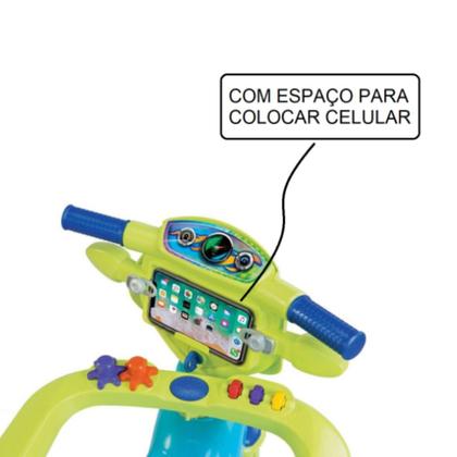 Imagem de Triciclo Tico-Tico Velo Toys - Azul  Magic Toys