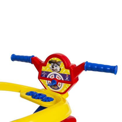 Imagem de Triciclo Velotrol De Passeio e Pedal Infantil 3 em 1 Kemotoca Protetor e Suporte para os Pés Kendy