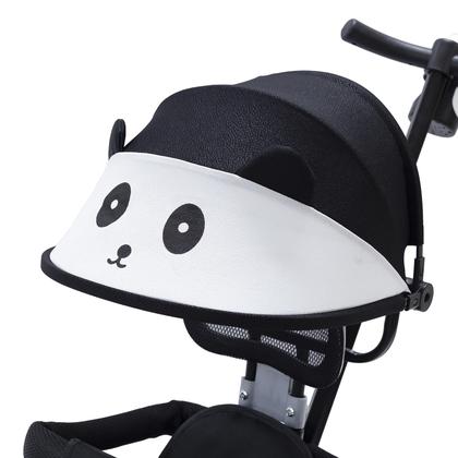 Imagem de Triciclo Velotrol De Passeio e Pedal Infantil 3 em 1 Protetor e Suporte para os Pés Haste Empurrar Multifuncional