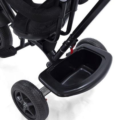 Imagem de Triciclo Velotrol De Passeio e Pedal Infantil 3 em 1 Protetor e Suporte para os Pés Haste Empurrar Multifuncional