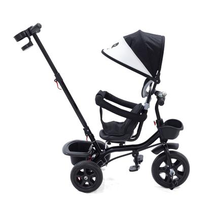 Imagem de Triciclo Velotrol De Passeio e Pedal Infantil 3 em 1 Protetor e Suporte para os Pés Haste Empurrar Multifuncional