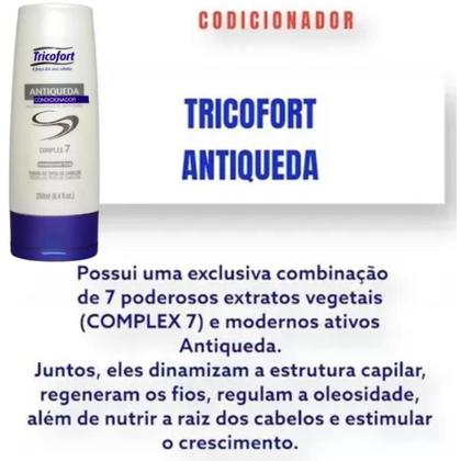 Imagem de Tricofort Antiqueda - Shampoo, Condicionador E 2 Tônicos