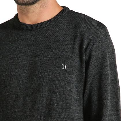 Imagem de Tricot Hurley Retlínea Classic WT25 Masculina Preto