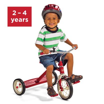 RADIOFRYER　Classic　Red　TRICYCLE Triciclo Radio Flyer Classic Big Red para crianças pequenas. Cor