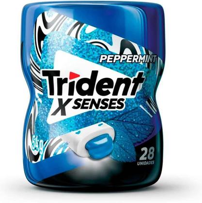 Trident XSenses Hortelã Sem Açúcar Garrafa 6 unidades de 54g Imagem de Trident XSenses Hortelã Sem Açúcar Garrafa 6 unidades de 54g