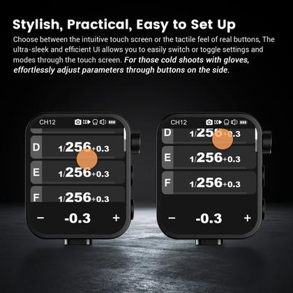 Imagem de Trigger de flash sem fio Godox X3C X3-C TTL para câmera Canon