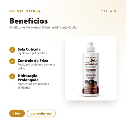 Imagem de Trihair Mel Natural - Acidificante Capilar 180ml