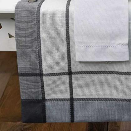 Imagem de Trilho de Mesa 40x170 cm Maison Charmy Silver Appel