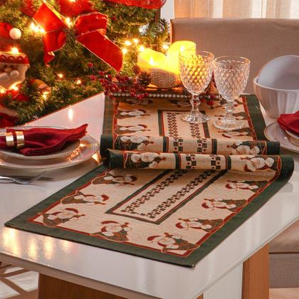 Imagem de Trilho de Mesa Linhão Natalino 40x140cm