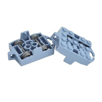 Imagem de Trilho De Montanha-Russa Curvo E Reto Para Blocos De Construção Compatível Com 25061 26559 26560