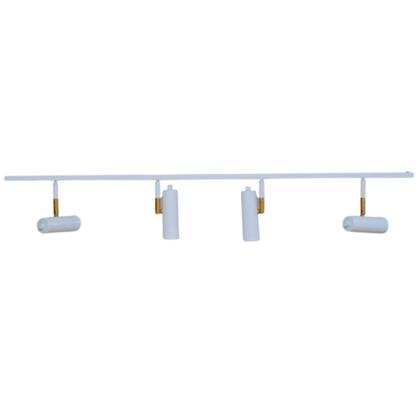 Imagem de Trilho de Teto Amaya com 1 metro e 4 Spots direcionáveis