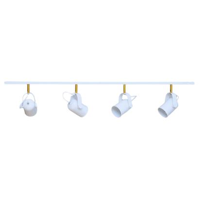 Imagem de Trilho de Teto Becker com 1 metro e 4 Spots direcionáveis