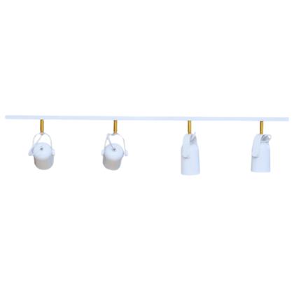 Imagem de Trilho de Teto Becker com 1 metro e 4 Spots direcionáveis