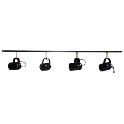 Imagem de Trilho de Teto Becker com 1 metro e 4 Spots direcionáveis