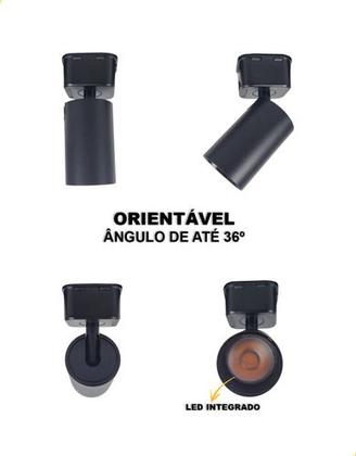 Imagem de Trilho Eletrificado 1,5m + 5 Spots 7w Led Minimalista Bivolt