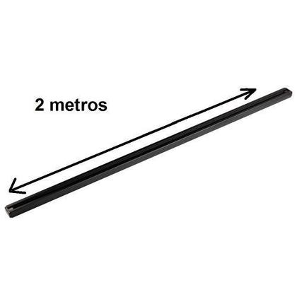 Imagem de Trilho Eletrificado 2m + 5 Spot Led 7w 3000k Bivolt Preto