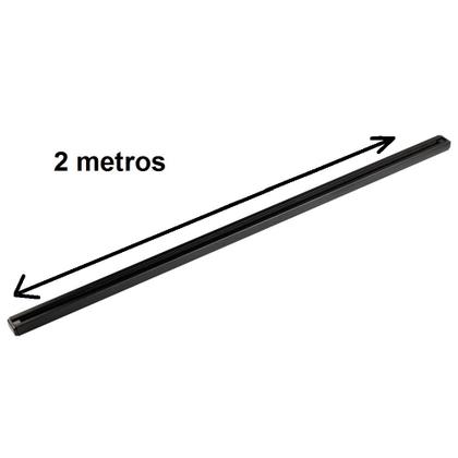 Imagem de Trilho Eletrificado 2m + 6 Spot Led 10w 3000k Bivolt Preto