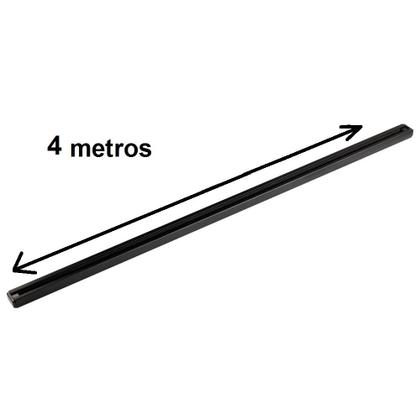Imagem de Trilho Eletrificado 4m + 8 Spot Led 10w 3000k Bivolt Preto
