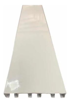 Imagem de Trilho Suísso Triplo Max Para Cortina 2,50m Teto/cortineiro