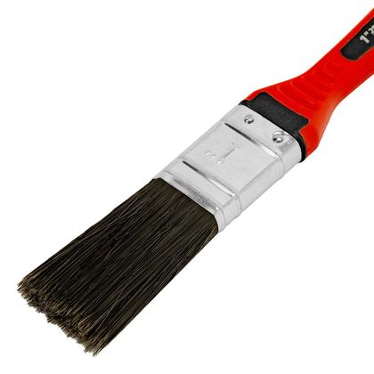 Imagem de Trincha/pincel 1, para tintas esmalte e oleo, cerdas pretas, cabo 2 componentes, 1pc // mtx