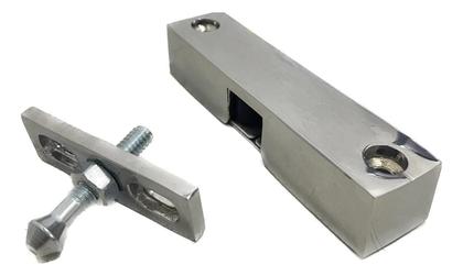 Imagem de Trinco Com Castanha Metálico Cromado Balcão e Geladeiras