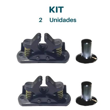 Imagem de Trinco judeu com molas engate rapido kit 2 un