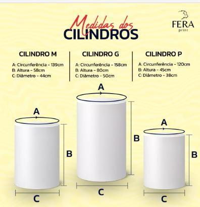 Imagem de Trio Capa Cilindro 3d Festa Infantil Sublimado Veste Fácil C/elástico Galinha Pintadinha