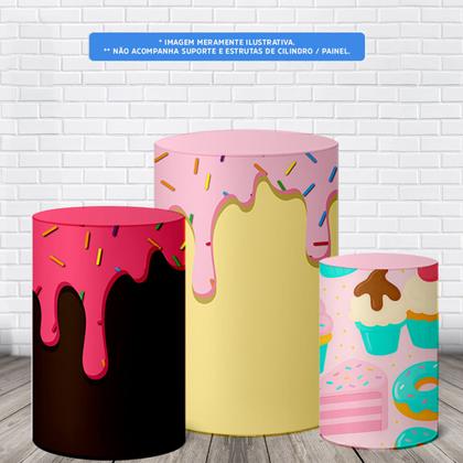 Imagem de Trio Capas De Cilindro C Elastico Dia Das Crianças