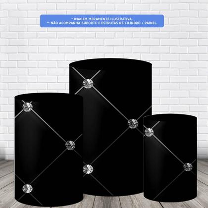 Imagem de Trio Capas De Cilindro C/ Elástico Dia Dos Namorados